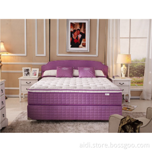 Pillow top compressed mattress,pocket spring inside